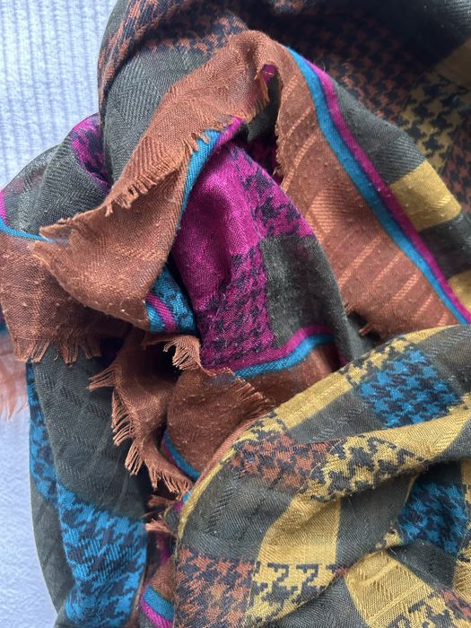 Oryginalna chusta oversize w stylu boho