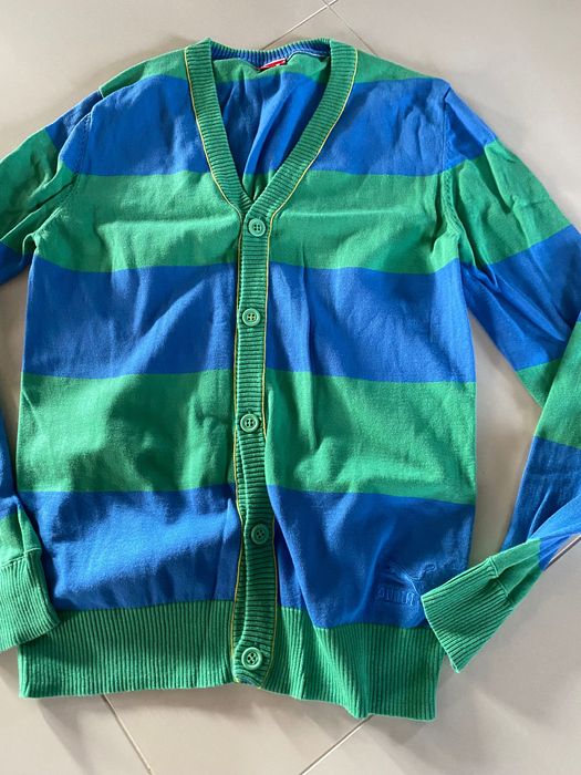 Puma oldschool vintage sweter z bawełny