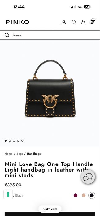 Bolsa PINKO nova