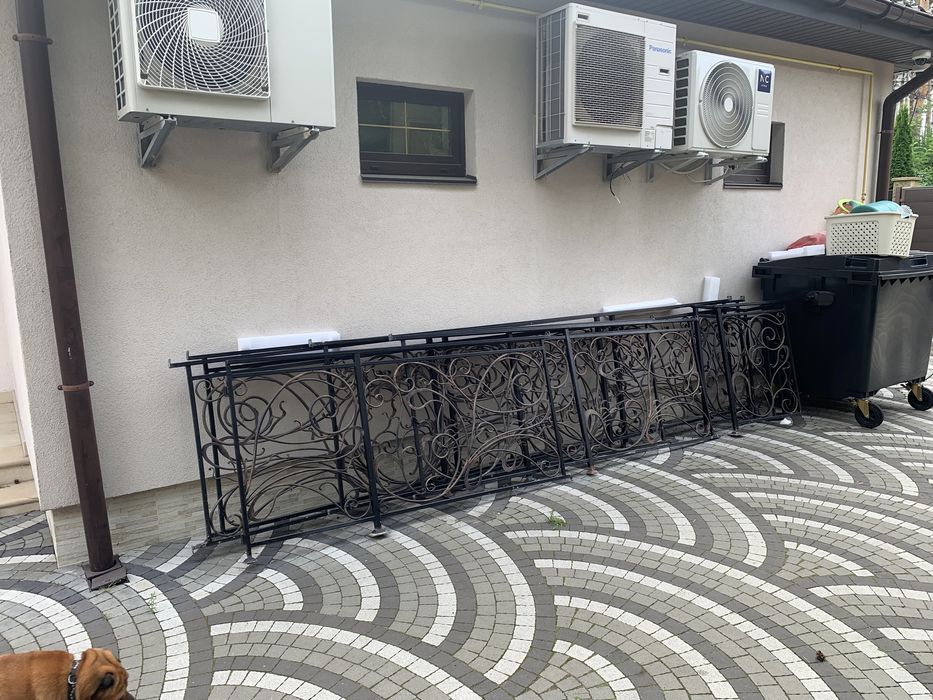 Продам кованный забор, оградку с калиткой