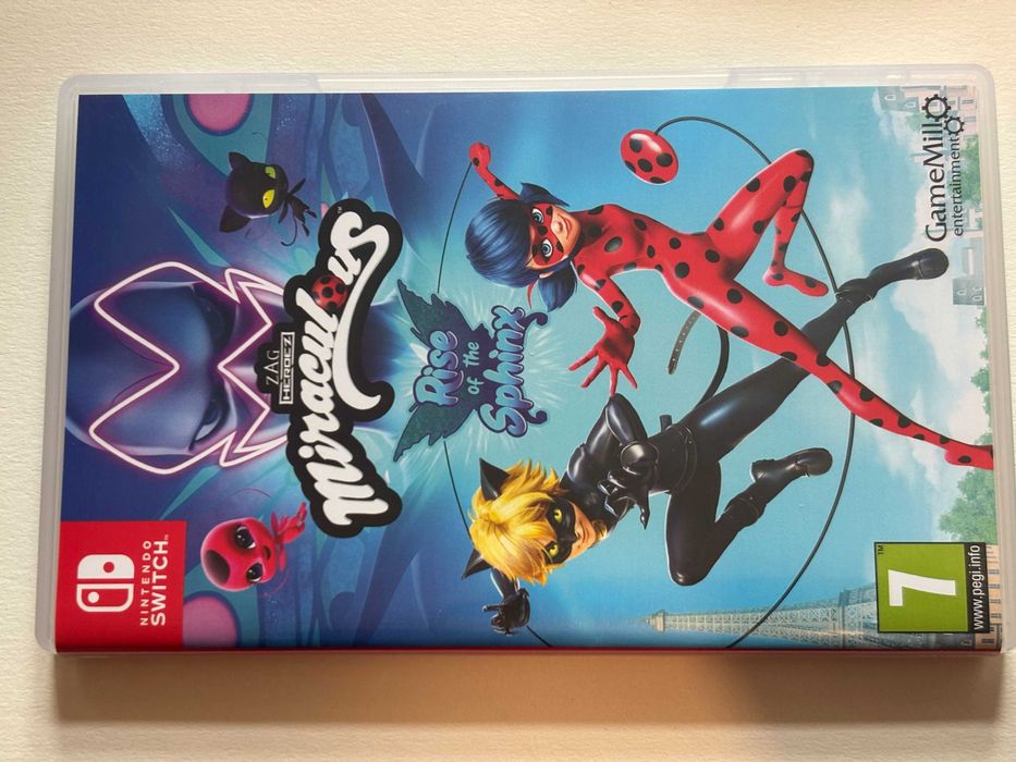 Nintendo Switch - Jogo ZAG "Miraculuous - rise of the sphinx"