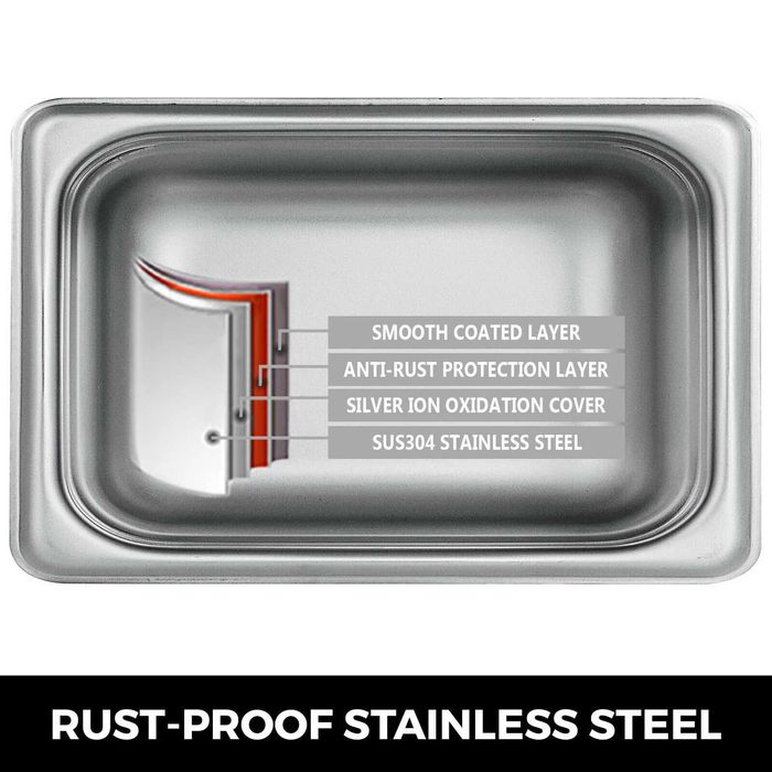 Máq. Limpeza ultrassons 30L  300W/600W  28/40kHz Inox