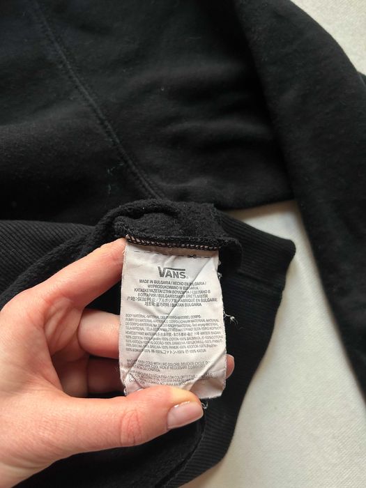 Vans _ Czarna bluza z kapturem rozmiar S _ 100% bawełna