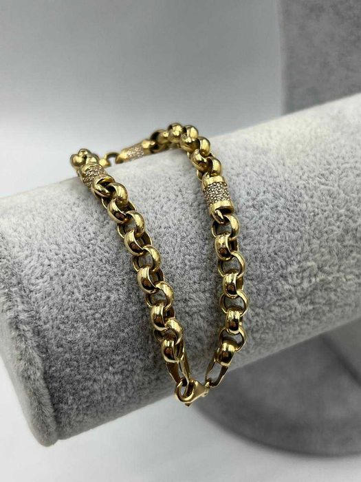 Bransoletka złota 14K 8,56g