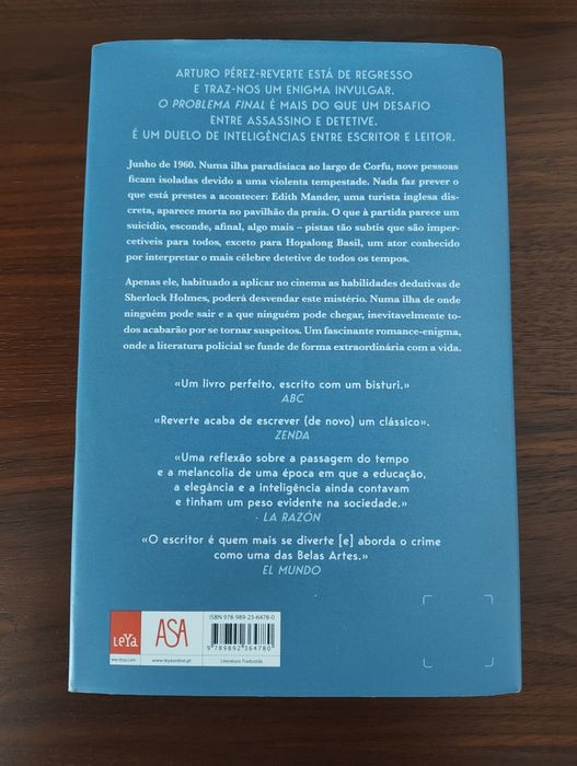 O Problema Final de Arturo Pérez-Reverte