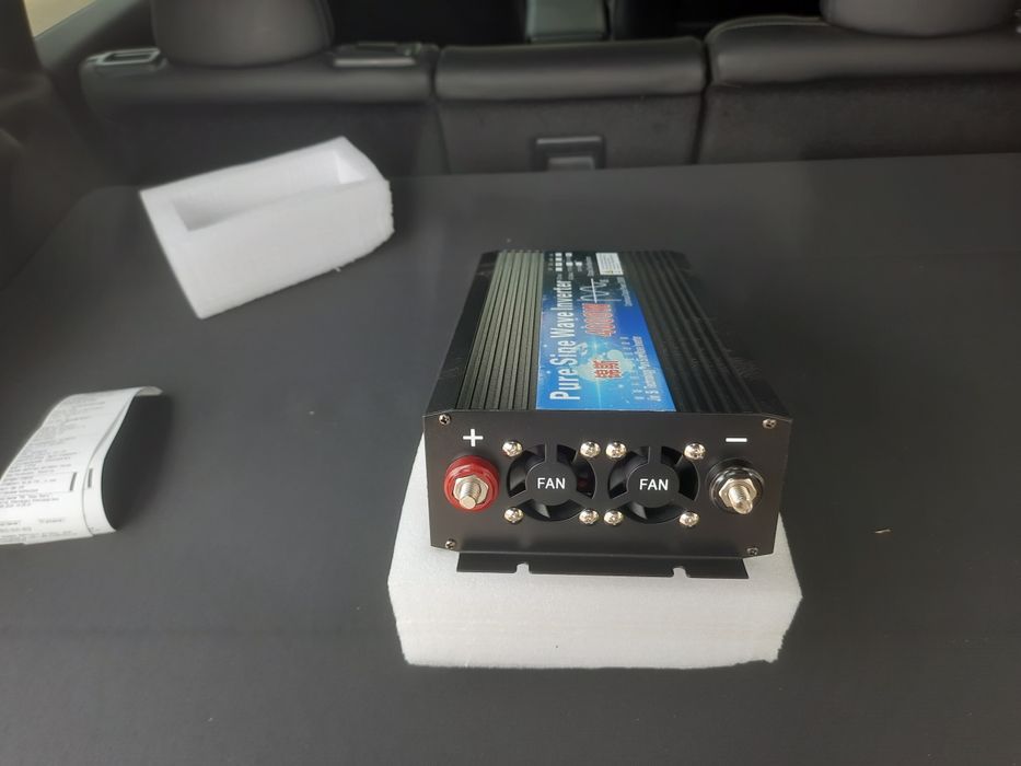 Інвертор 12v, 24v на 220v;  чиста синусоїда. Інтелект. охолод