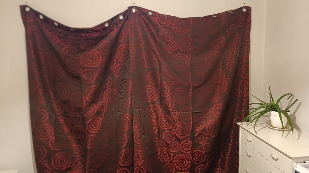 Cortinas para janela grande