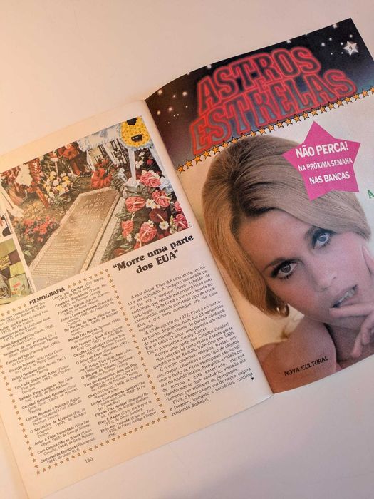 Fascículo n.º 8 Astros e Estrelas - Elvis Presley, 1985