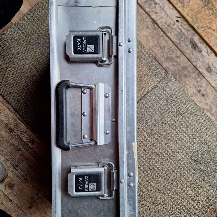 Skrzynia transportowa aluminiowa