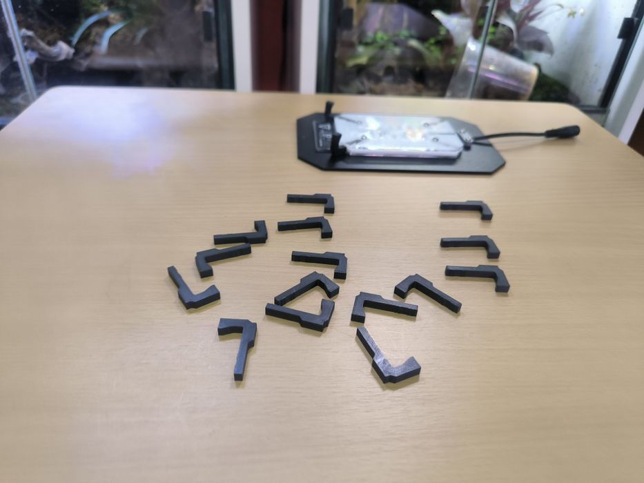 Nóżki stopki 4szt do lamp Skylight mid30 druk 3d