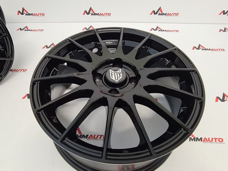 Jantes Fox FX004 Preto Brilho 16 (4x100)