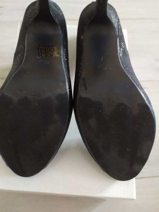 Buty czarne wizytowe