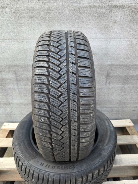 [Z457] 2x R17 225/55 Continental TS850P 225/55/17 22r Opony zimowe 8mm