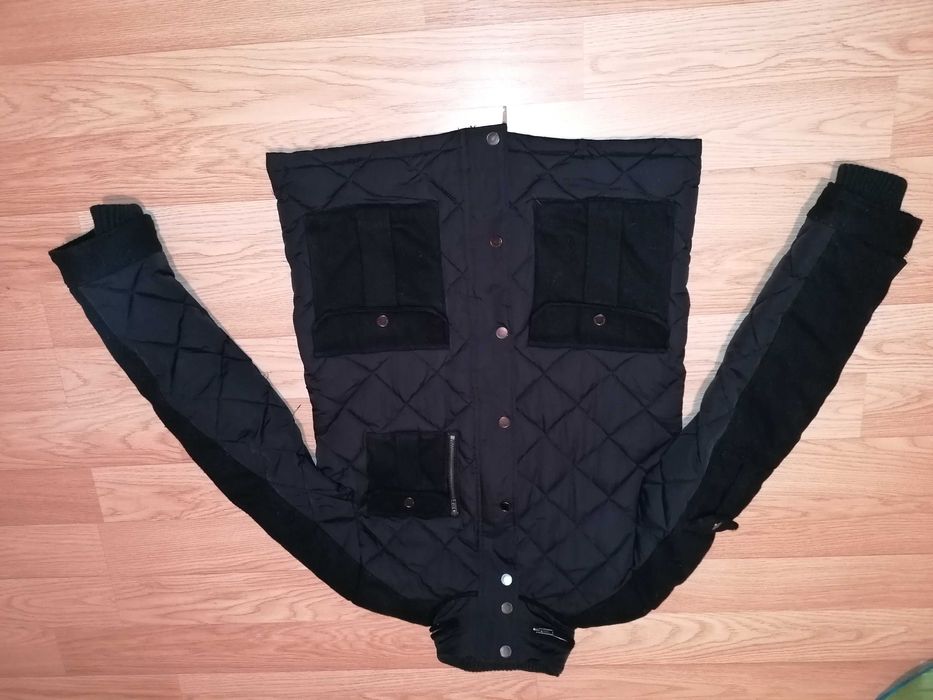 BRUUN&STENGADE  kurtka pikowana z kapturem