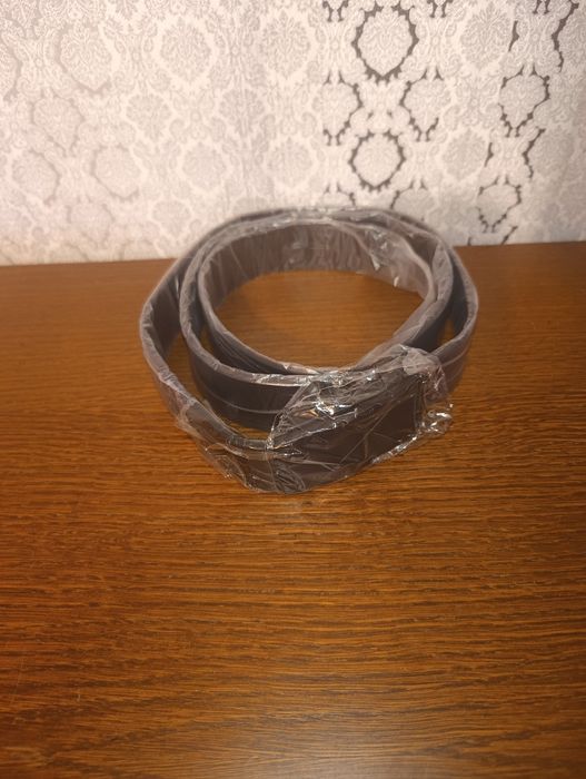 Pasek z czarna klamra 120
