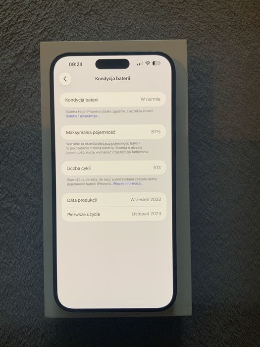 Iphone 15 Pro Max Blue Titanium 256 GB