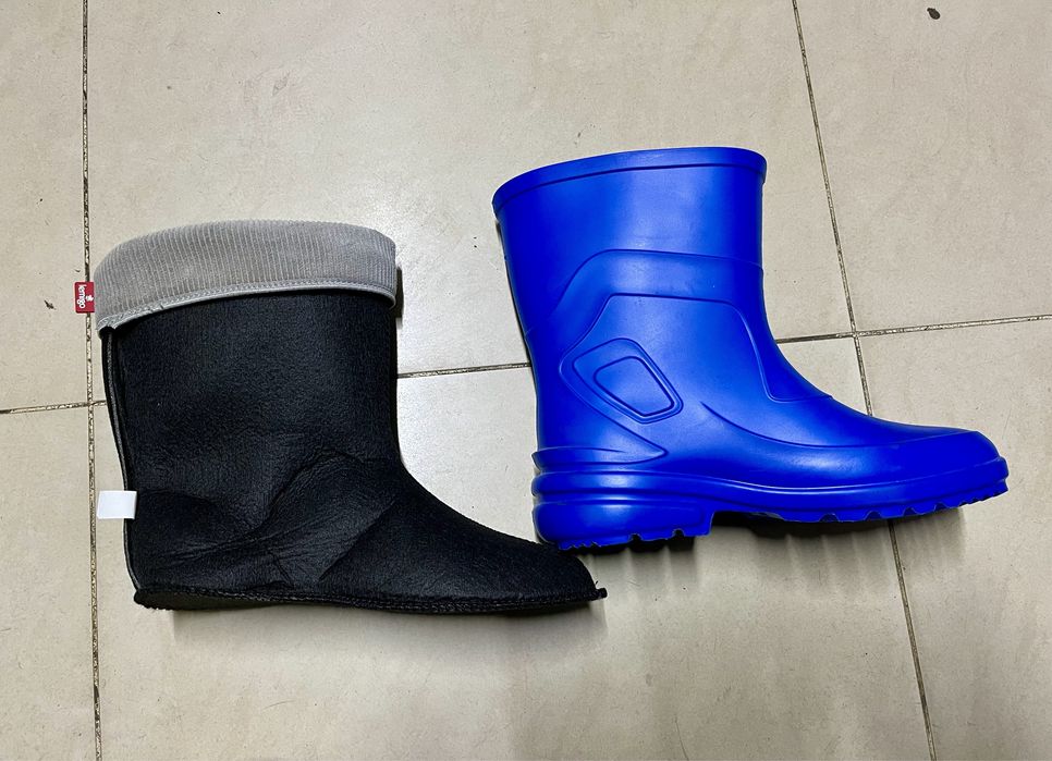 Гумові чоботи lemigo нові 38 з неопреновим чулком