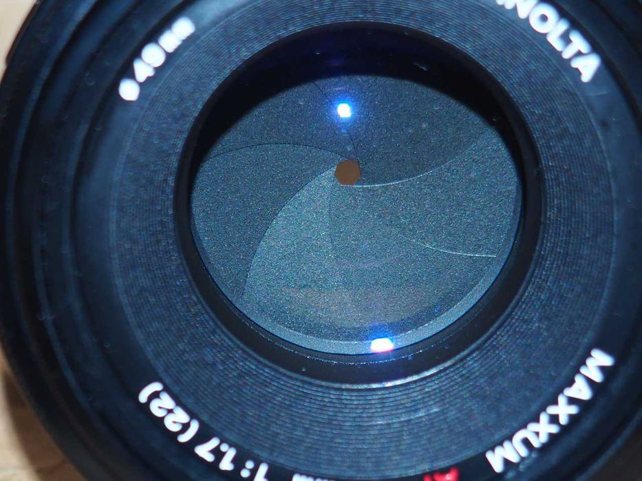 Obiektyw Minolta Maxxum AF f1.7/50mm.