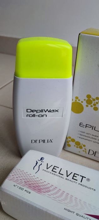 Kit Depilação Cera Depilia Roll-on