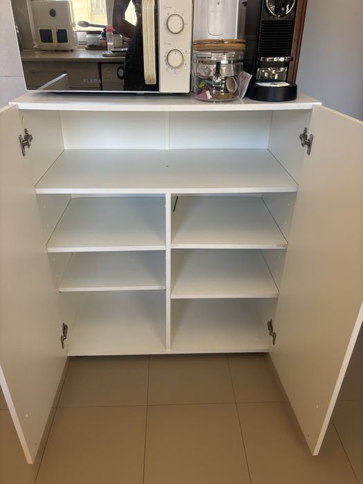 Movel de apoio branco