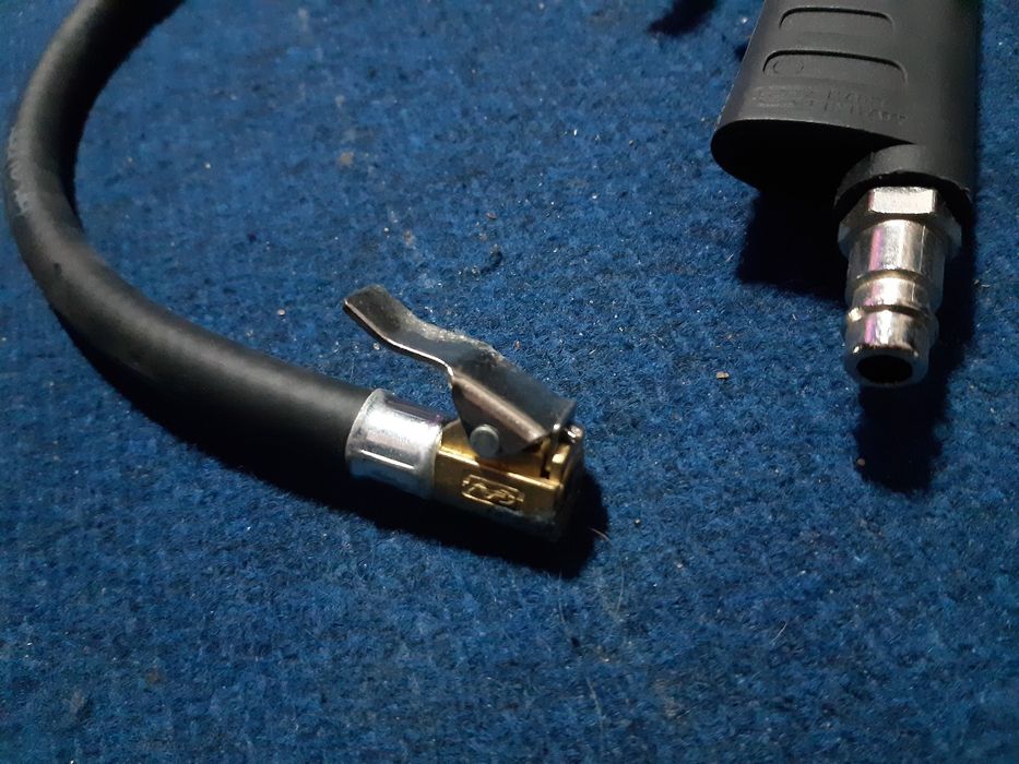 Mangueira de encaixe rápido com manómetro indicador de pressão