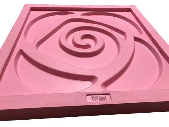 Moldes em silicone Rosa