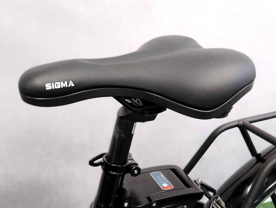 Rower elektryczny miejski Sigma 26" rama alum. 18" 3 TRYBY 90KM