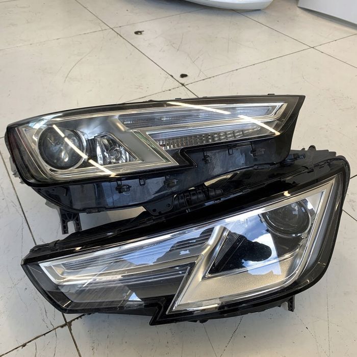 Kompletny Przód Ly9C Maska Błotnik Zderzak Lampy Pas Audi A4 B9 8W Tdi 17R