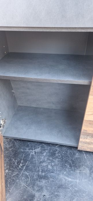 Szafka Szafka na buty z szufladami styl retro Hindon