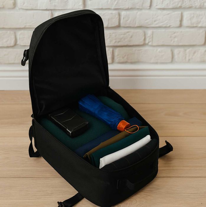 Mocny Plecak Do Samolotu Podręczny Turystyczny 40x20x25 Ryanair Wizz