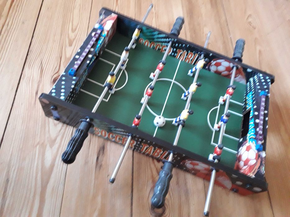 Gra piłkarzyki, trambambula tanio