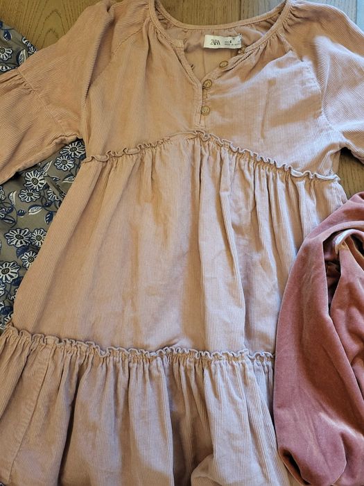 Ubranka dla dziewczynki  Zara Mango Okaidi Tao 116/ 110