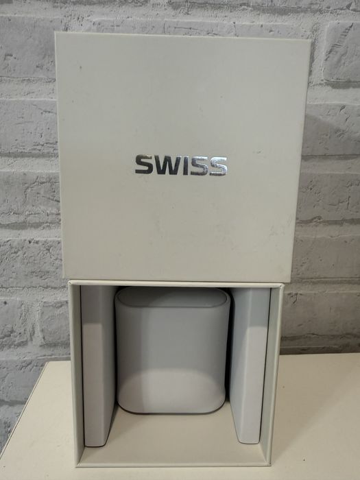 Nowe pudelko na zegarek marki Swiss