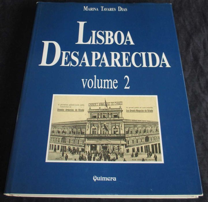Colecção Livros Lisboa Desaparecida Avulso Marina Tavares Dias