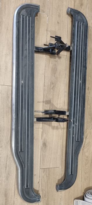 Estribos mitsubishi pajero mk2 longo