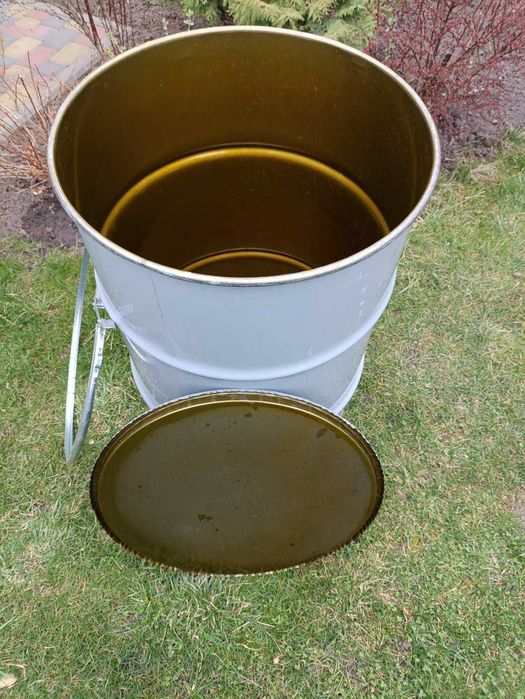 Бочка 200л. металева для харчових продуктів (мед, олія, зерно та ін.)