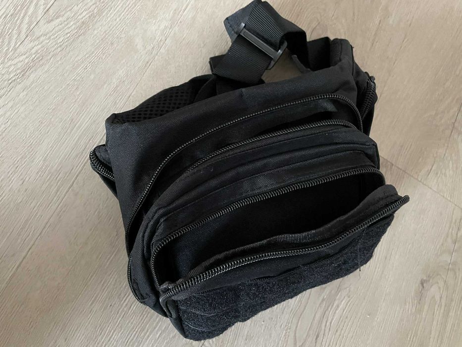 Kufer Saszetka Nerka TAKTYCZNA, kabura na pistolet 20x16x15 cm CZARNA