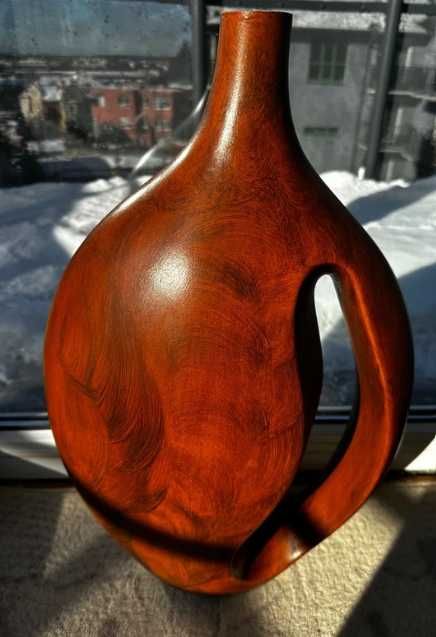 Wazon/dzban ceramiczny 50cm, brąz, nowy.