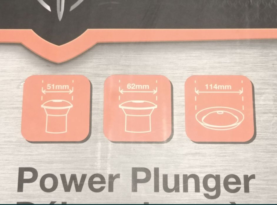 Przepychacz pistoletowy do kanalizacji 51/62/114 mm