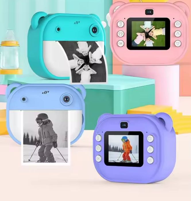 Фотоапарат миттєвого друку дитячий | камера дитяча