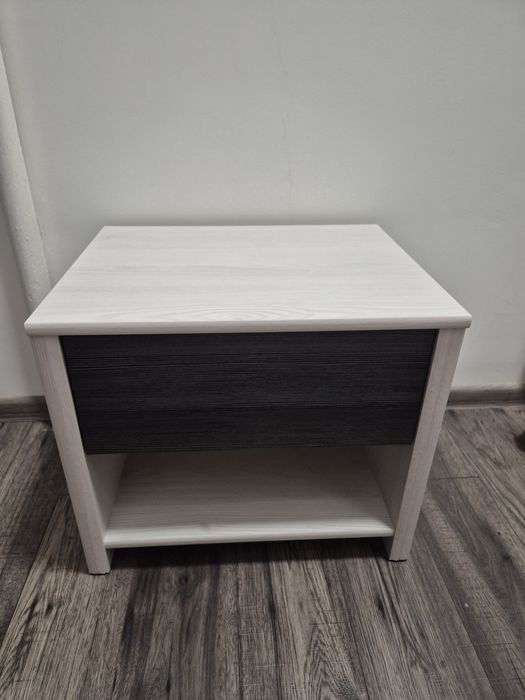 Stolik nocny -  Black Red White