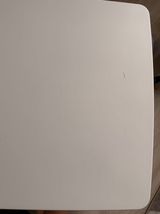 Дитячий стіл та стілець IKEA MAMMUT білий комплект