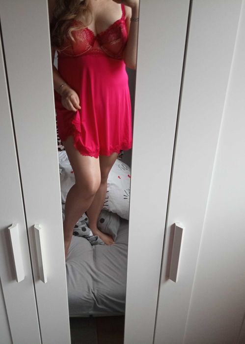 Romantyczna koszulka nocna Obsessive,2XL