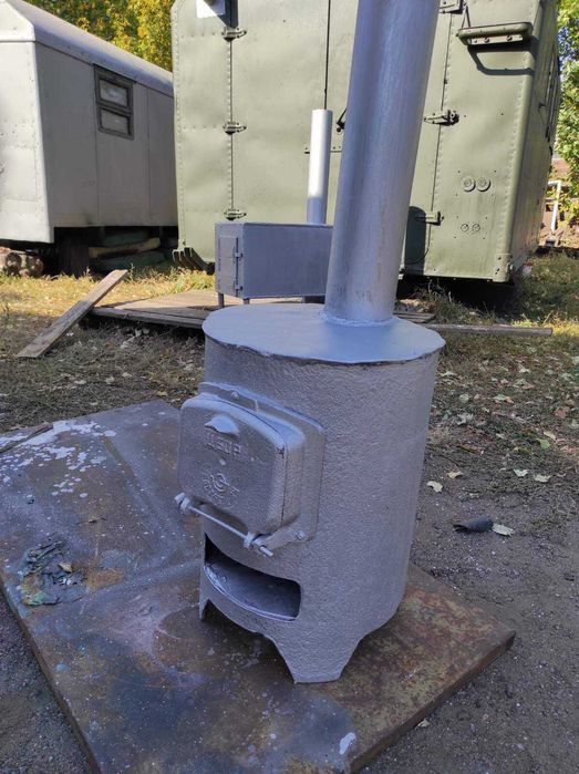 Буржуйка чугунная