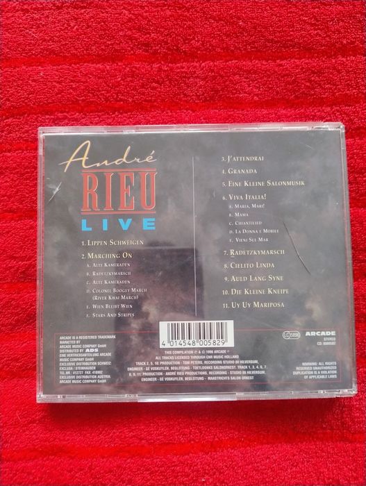 CD  André Rieu - Live