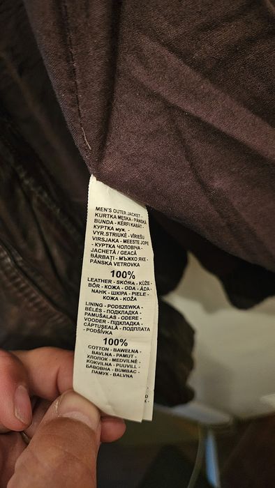 Kurtka skórzana Reserved, rozmiar L, jak nowa!