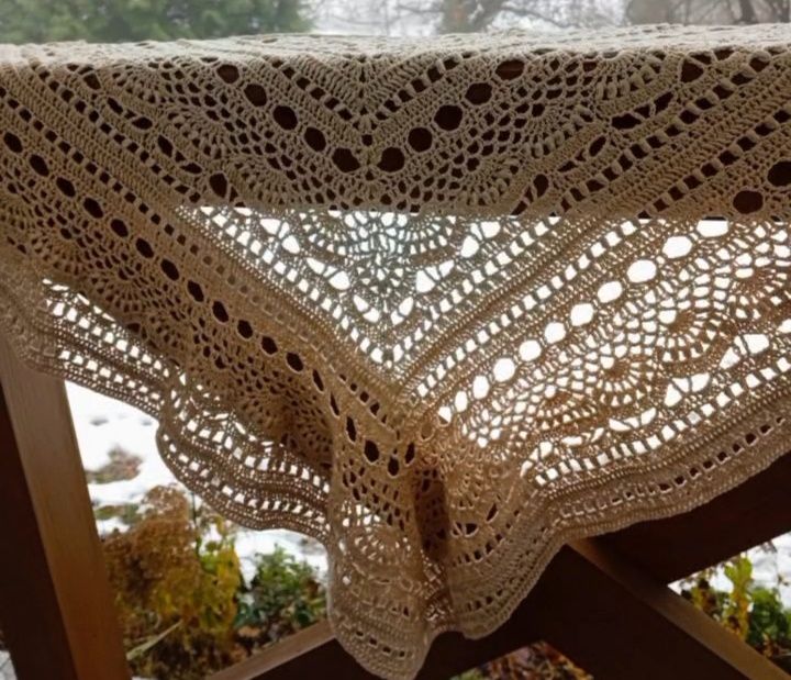 Chusty handmade ombre