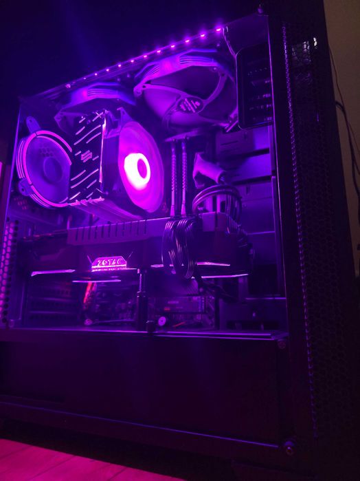 Komputer Gamingowy RGB - 1TB M.2 - i7 8700 - GTX 1070 Ti - 16GB DDR4 - 600W