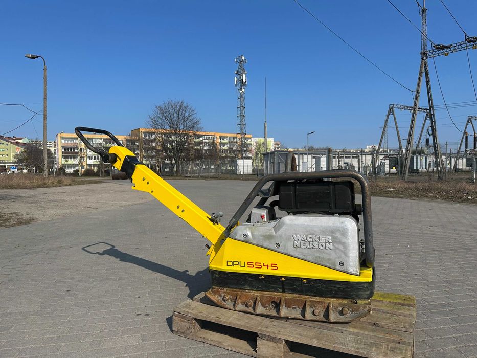 Zagęszczarka Do Gruntu Wacker Dpu 5545 Hech Waga 450 Kg W pełni Sprawna