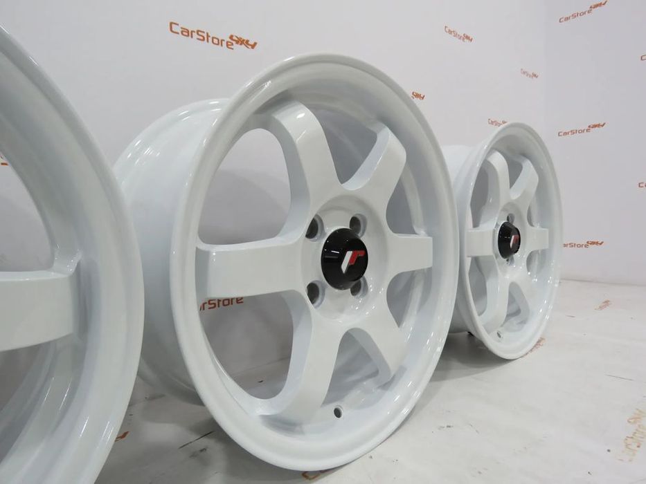 Jantes Japan Racing JR3 15 x 7 et 40 4x100 Brancas
